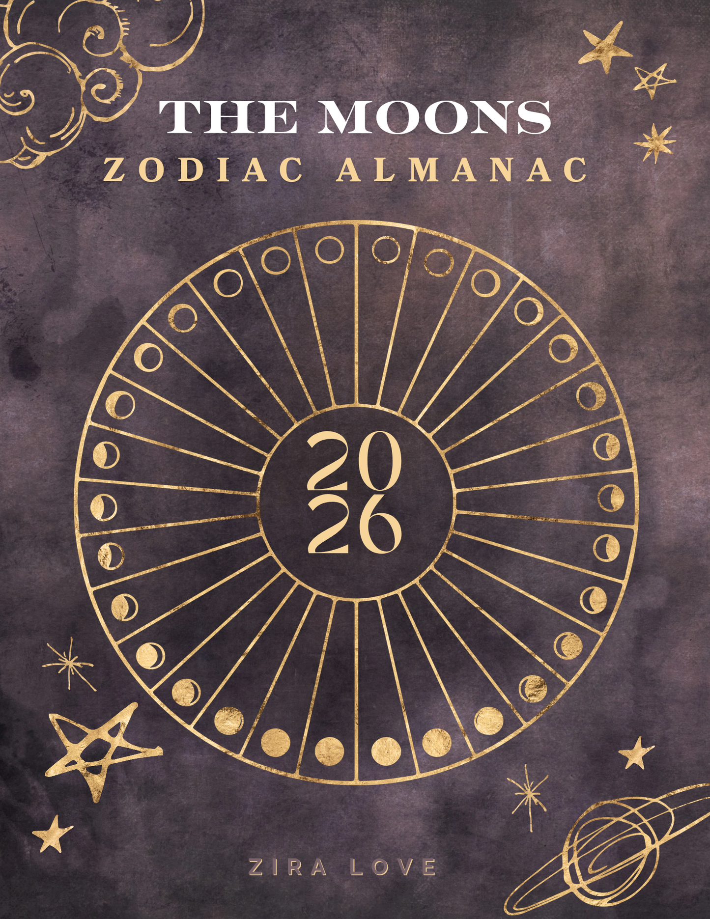 PRE-ORDER: The Moons Zodiac Almanac 2026 Monthly Weekly Planner