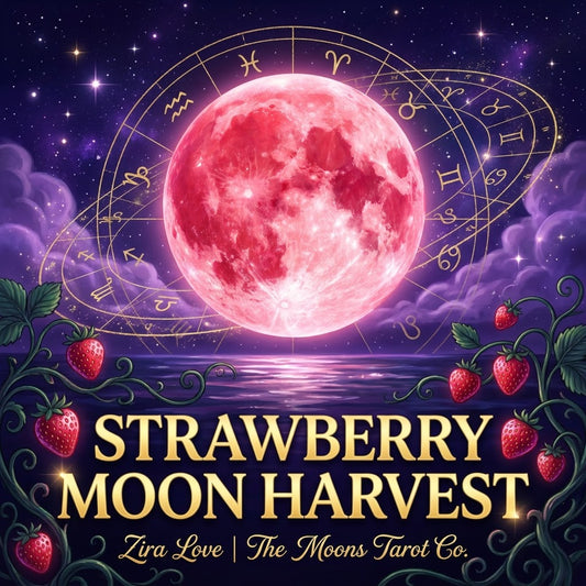 The Full Strawberry Moon: Harvesting the Sweet, the Sour, and the Shadows