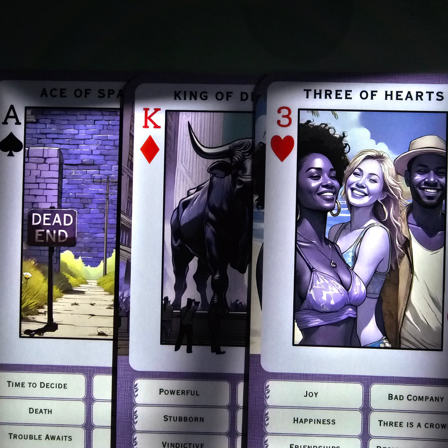 Red Dirt Divination Cartomancy Deck