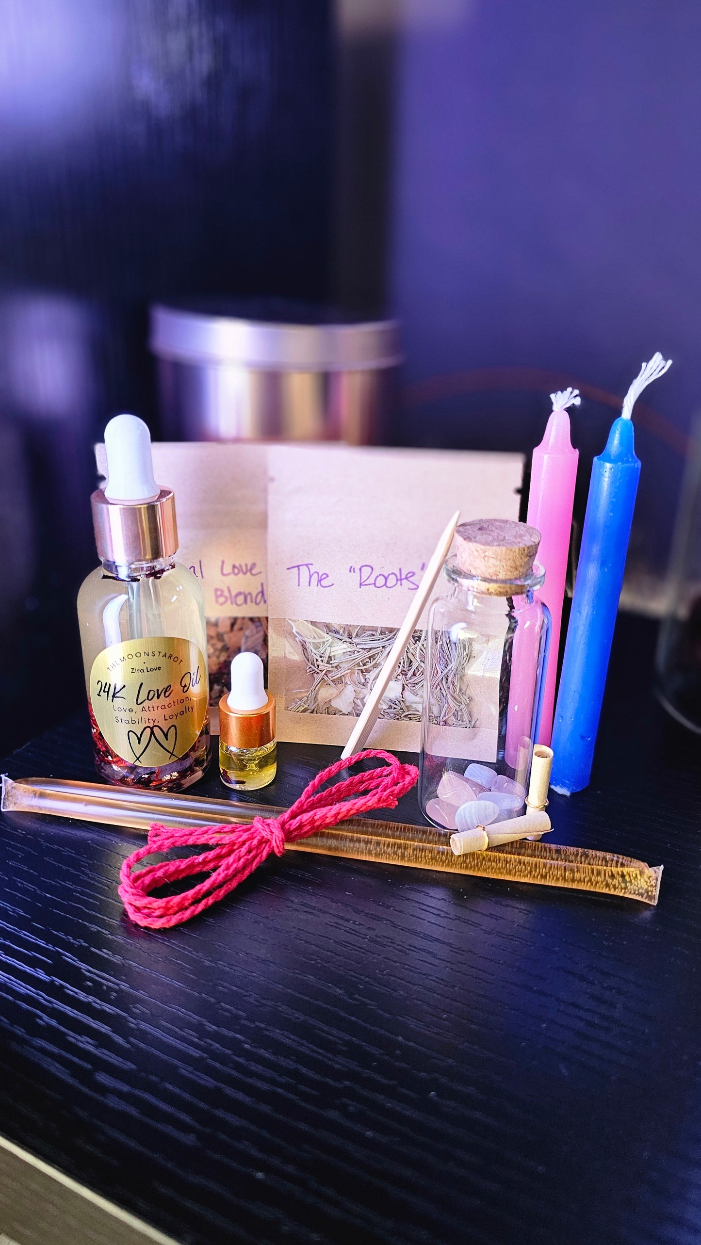 River of Gold Spell Kit + Liquid Gold Oil Bundle